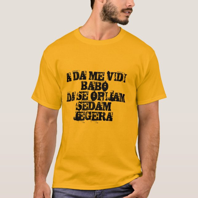 Camiseta DA yo babo del vidi (Anverso)