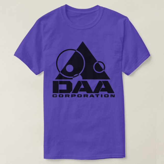 Camiseta DAA Corporation (Diseño del anverso)