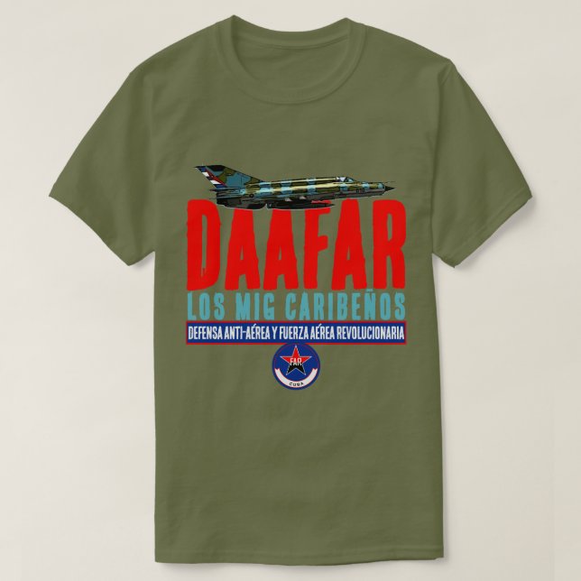 Camiseta DAAFAR Caribbean Migs (Diseño del anverso)