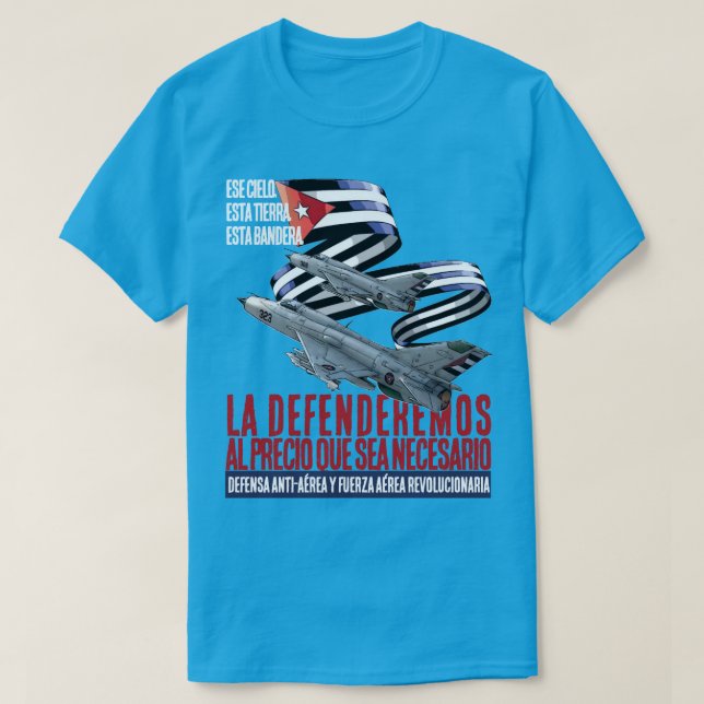 CAMISETA DAAFAR CUBA (Diseño del anverso)