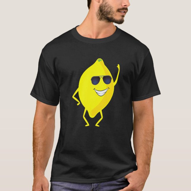 Camiseta Dab Blackberry Dancing Dabbing Lemon Fruto (Anverso)