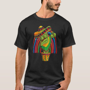Camiseta Dab Cactus Cinco De Mayo Niño Mexicano De Fiesta M