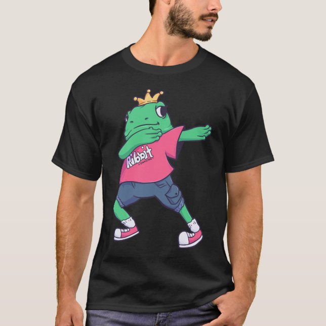 Camiseta dab Cinta de la Rana de la Rana Rey Afilado (Anverso)