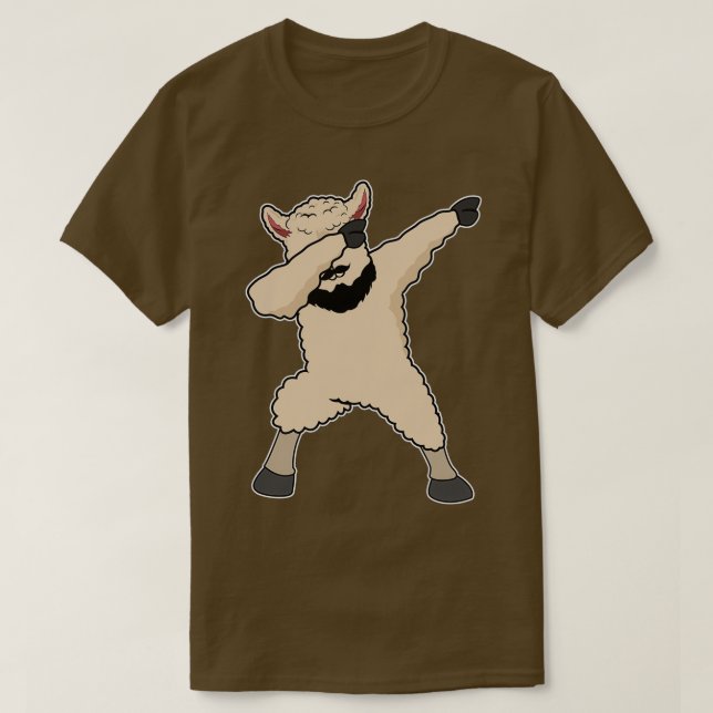 Camiseta Dab Dabbing Lama Beard Camelidae Guay Llama Gift (Diseño del anverso)