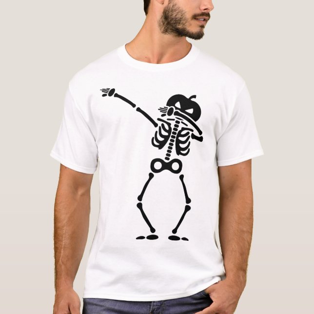 Camiseta dab de Halloween (Anverso)