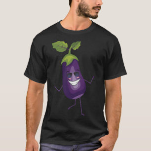 Camiseta Dab Eggplant Dancing Dabbing Eggplant Fruto