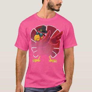 Camiseta Dab Turkey Happy Thanksgiving Holiday Funny Design