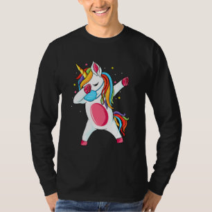 Camiseta Dab Unicorn Dabbing Unicornio Respiración