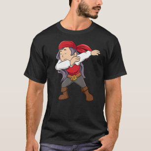 Camiseta Dabb, Chica del ladrón del mar de Buccaneer del Ca
