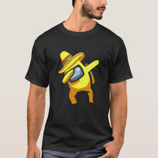 Camiseta Dabbing A.Mong Uu funerario Cinco De Mayo