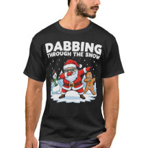 Dabbing a través de la nieve