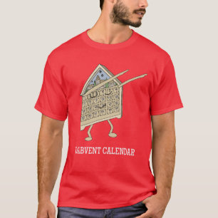Camiseta Dabbing Advent Calendar Funny Christian Religious