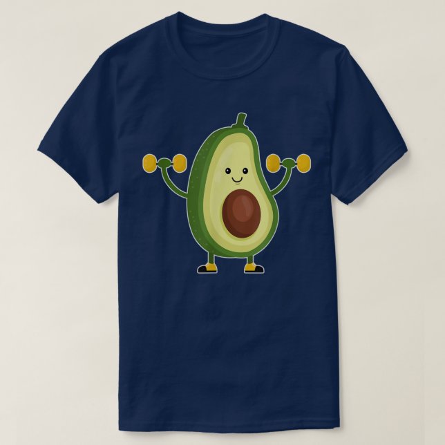 Camiseta Dabbing Aguacate Funny Vegan Food Lover Tee Kids W (Diseño del anverso)