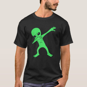 Camiseta Dabbing Alien Halloween Gracioso Dab Niños T Shir