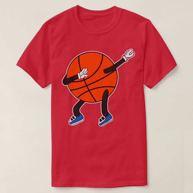 Camiseta Dabbing Basketball Dab Dance (Diseño del anverso)