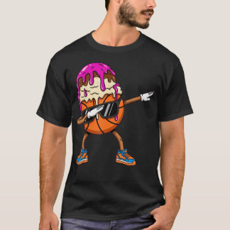 Camiseta Dabbing Basketball Drip Ice Cream