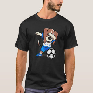 Camiseta Dabbing Beagle Honduras Fútbol Bandera Hondureña S