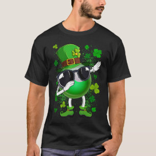 Camiseta Dabbing Billiard Ball Leprechaun San Patricio