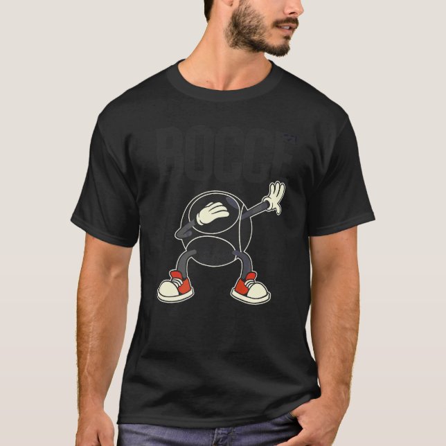 Camiseta Dabbing Bocce Ball con Jack Bocci Dab Game Bocce (Anverso)
