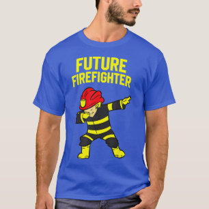 Camiseta Dabbing Bombero Niños Futuro Bombero