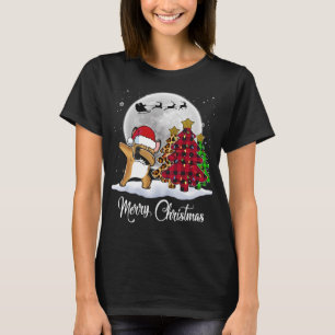 Camiseta Dabbing Bulldog francés Dab Dog Christmas Tree Fun