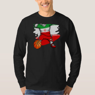 Camiseta Dabbing Bulldog francés Irán Ventilador de básquet