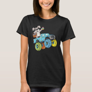 Camiseta Dabbing Bunny Happy Easter Monster Truck Boys Chic