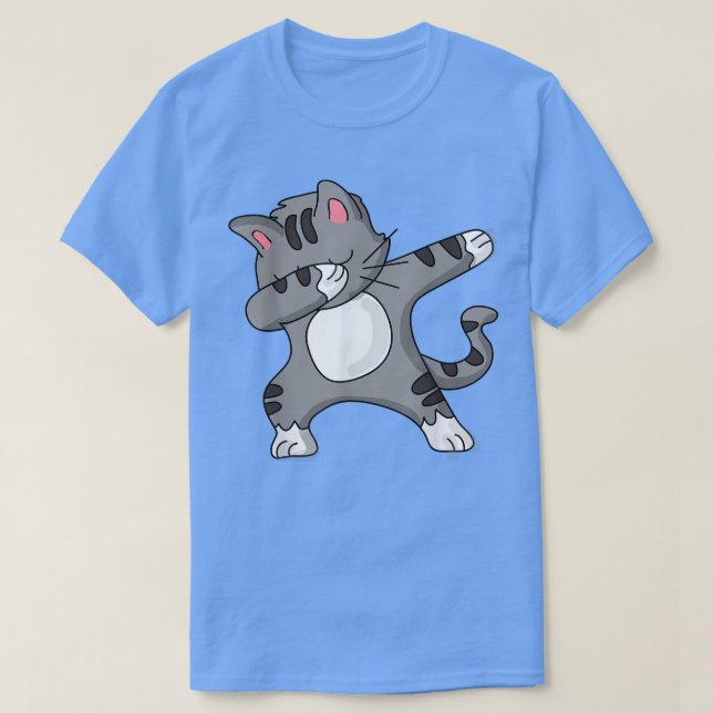 Camiseta Dabbing Cat Funny Dab Hip Hop Dabbing Kitty  (Diseño del anverso)