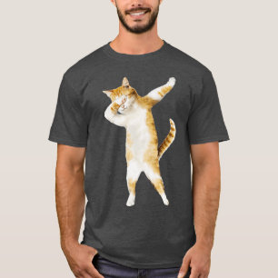 Camiseta Dabbing Cat Kitten Funny Dab Guay Dance Kitty