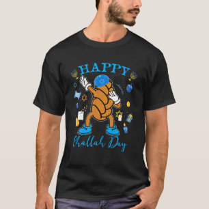 Camiseta Dabbing Challah Bread Challah Días de sudor judío