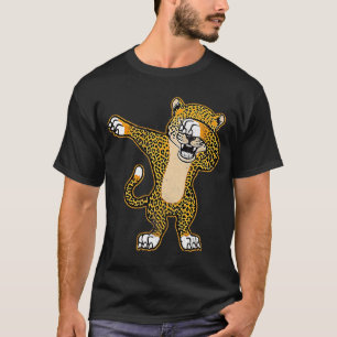 Camiseta Dabbing Cheetah Big Cat Granja salvaje felina