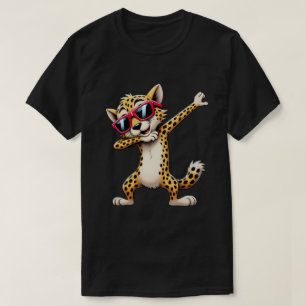 Camiseta Dabbing Cheetah Gafas de sol Cheetah Animal