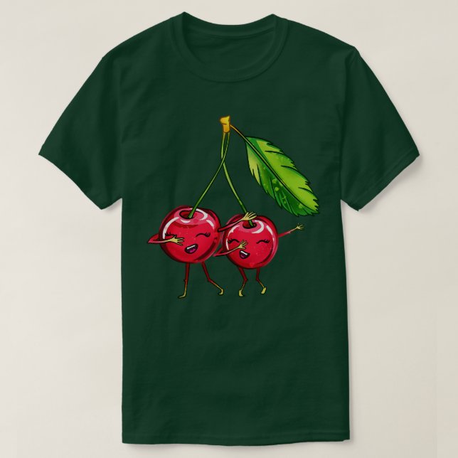 Camiseta Dabbing Cherries (Diseño del anverso)