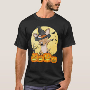 Camiseta Dabbing Chihuahua Dab Dance Funny Dog Halloween Gi