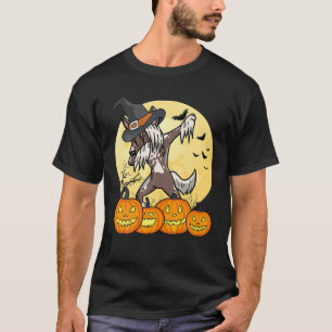 Camiseta Dabbing Chino Creste Dab Dance Funny Hallow Perro