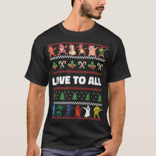Camiseta Dabbing Christmas Boys Skeleton Zombie Scary Pumpk