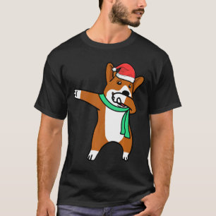 Camiseta Dabbing Corgi Santa Mejor Para Navidades