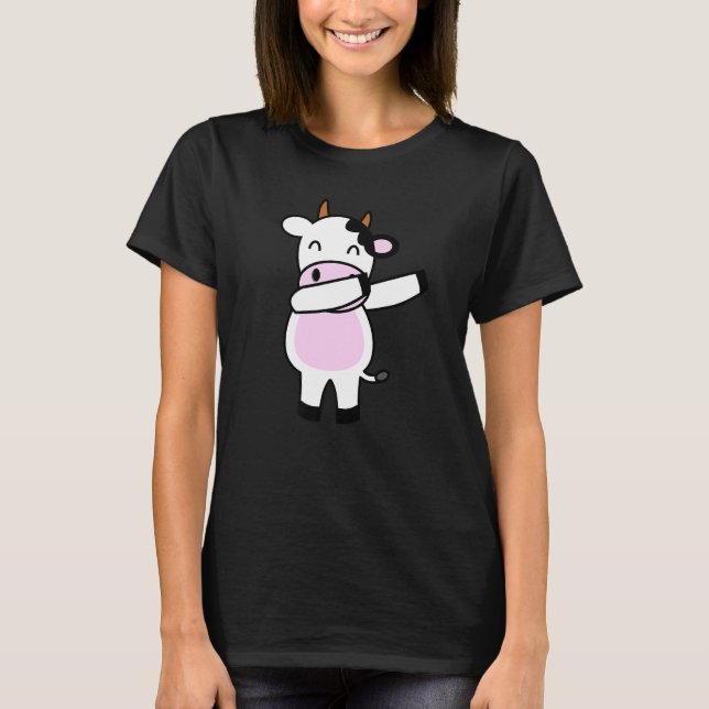 Camiseta Dabbing Cow Calf Dab Animal S (Anverso)