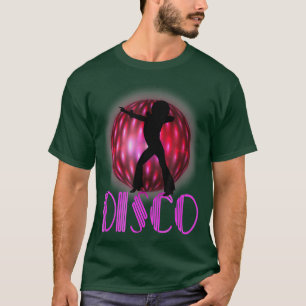 Camiseta Dabbing Craze Disco Dancing Retro Fiesta Colorante