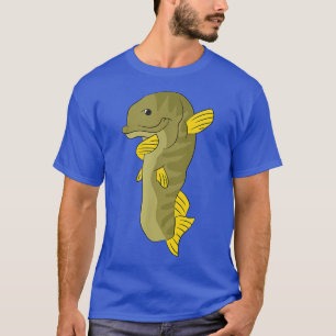 Camiseta Dabbing Dab Fish Design Muskie Fishing 