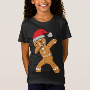 Camiseta Dabbing Dab Gingerbread Man Navidades