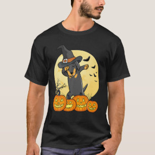 Camiseta Dabbing Dachshund Dab Dance Divertido perro Hallow
