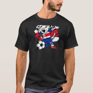 Camiseta Dabbing Dalmatian Perro Costa Rica Fans Jerse