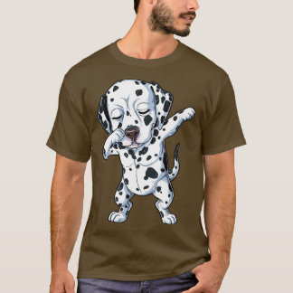 Camiseta Dabbing Dalmitian para hombres mujeres Chicas niño