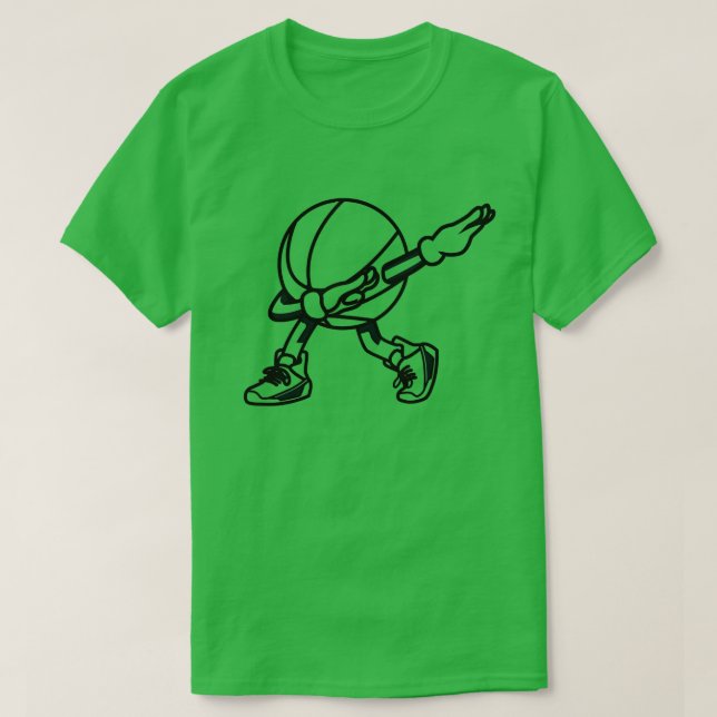 Camiseta Dabbing Dance con mascota de zapatos P (Diseño del anverso)