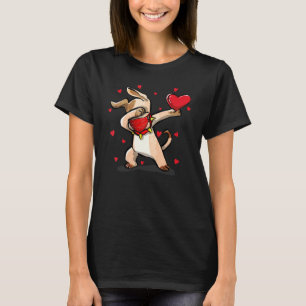 Camiseta Dabbing Dog Wee Face Mask Dab Dance Funny Valer