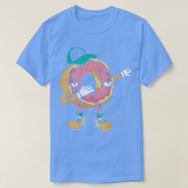 Camiseta Dabbing Donut Baking Pastry Hole Chef Baker (Diseño del anverso)