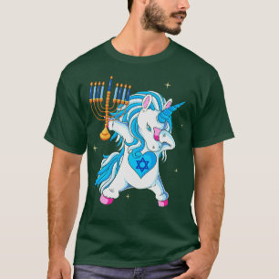 Camiseta Dabbing Dreidel Hanukkah Dancing Chanukah Kids Gir
