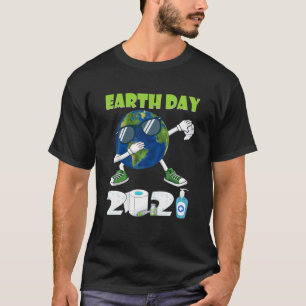 Camiseta Dabbing Earth Day 2021 Hombres del Medio Ambiente