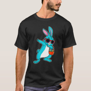 Camiseta Dabbing Easter Bunny Boy Dab Easter Day Basket